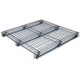 Vestil WMP-4848 Galvanized Wire Pallet, 48 x 48, Stackable, 4-Way Fork Access