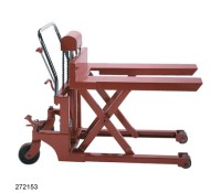 Wesco 272153 Manual Pallet Lifter Truck, 1,100 lb Capacity