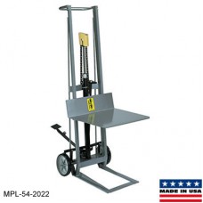 Wesco 260004 Two-Wheeled Aluminum Hydraulic Pedalift (MPL-40-2022) Wesco 260004 Two-Wheeled Aluminum Hydraulic Pedalift (MPL-40-2022)