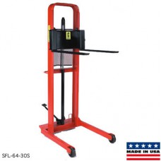 Wesco 260041 Straddle Fork Hydraulic Stacker – 1,000 lb Capacity Wesco 260041 Straddle Fork Hydraulic Stacker – 1,000 lb Capacity