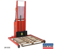 Wesco Powered Adjustable Span Straddle Stackers | 1,000 lb, 40" Forks