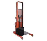 Wesco Platform Powered Stackers, Electric Lift with Steel Platform,