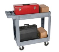Wesco Deluxe Plastic Service Cart