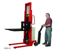 Wesco Power Drive Stacker – 2,200 lb Capacity with Electric Lift and Drive