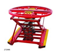 Wesco 272986 Pallet Leveler, Self-Leveling Spring Lift, Rotating Carousel Top