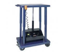 Wesco 261108 Powered Lift Post Table - 1,000 lb Capacity