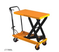 Wesco Fixed Handle Manual Scissor Lift Table Cart