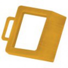 Wesco 272175 High-Visibility Yellow Pallet Jack Wheel Chock Wesco 272175 High-Visibility Yellow Pallet Jack Wheel Chock