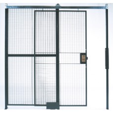 WireCrafters 2-Wall Style 840 Wire Security Cage W6682S Sliding Door WireCrafters 2-Wall Style 840 Wire Security Cage W6682S Sliding Door