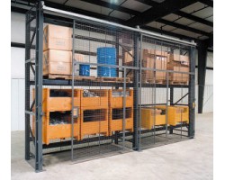 WireCrafters RE884 Pallet Rack Enclosures