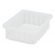 Quantum Clear Dividable Grid Container – DG91035CL | Modular Transparent Storage