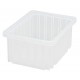 Quantum Clear Dividable Grid Container – DG91050CL | Versatile Modular Storage