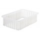 Quantum Clear Dividable Grid Container – DG92050CL | Modular Transparent Parts Storage
