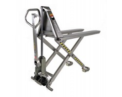Logitrans Stainless Steel HLIP-21 Inox Plus Manual Thork Skid Lift