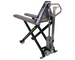 Logitrans Stainless Steel HLIP-21 Inox Plus Manual Thork Skid Lift