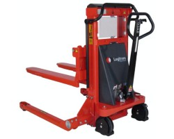 Logitrans Logiflex LFS Mini 1002-62 Manual Straddle Leg Stacker with 2,200 lb cap | 62 Inch Lift