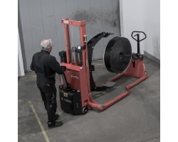 Logitrans RL-500 Reel Lifter | Manual Reel Handling for Production Machines