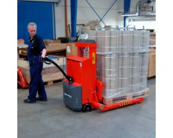 Logitrans Logiflex SELFS MAXI 1003-35 Fully Powered Straddle Stacker with 2,200 lb | 35 Inch Lift