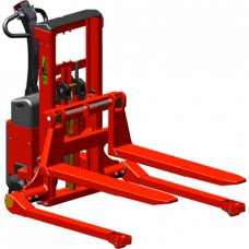 Logitrans Logiflex SELFS MINI 1003-35 Fully Powered Straddle Stacker with 2,200 lb capacity Logitrans Logiflex SELFS MINI 1003-35 Fully Powered Straddle Stacker with 2,200 lb capacity