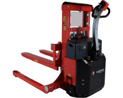 Logitrans Logiflex SELFS MINI 1003-35 Fully Powered Straddle Stacker with 2,200 lb capacity
