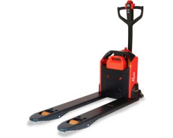 Logitrans Mover-48 Lithium Fully Powered Pallet Truck 3300 lb 48 Inch Forks Fast Swap Battery
