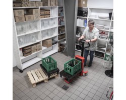 Logitrans LogiQ LQHM-440 Quarter Pallet Truck with 440 pounds capacity