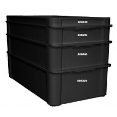 MFG Conductive Fiberglass Stacking Container - Model 808100 | ESD-Safe Industrial Bin MFG Conductive Fiberglass Stacking Container - Model 808100 | ESD-Safe Industrial Bin