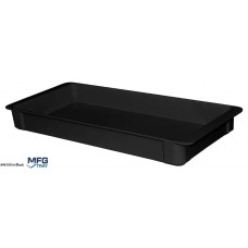 MFG Conductive Fiberglass Stacking Container - Model 846100 | ESD-Safe Industrial Bin MFG Conductive Fiberglass Stacking Container - Model 846100 | ESD-Safe Industrial Bin
