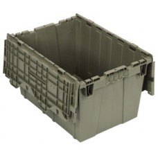 Quantum Attached Lid Plastic Distribution Container – QDC2115-12 | Durable Industrial Storage Tote Quantum Attached Lid Plastic Distribution Container – QDC2115-12 | Durable Industrial Storage Tote