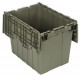 Quantum Attached Lid Plastic Distribution Container – QDC2115-17 | Heavy-Duty Shipping Tote