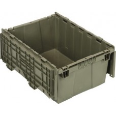 Quantum Attached Lid Plastic Distribution Container – QDC2115-9 | Secure Industrial Tote Quantum Attached Lid Plastic Distribution Container – QDC2115-9 | Secure Industrial Tote