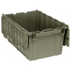 Quantum Attached Lid Plastic Distribution Container – QDC2717-12 | Heavy‑Duty Durable Tote Quantum Attached Lid Plastic Distribution Container – QDC2717-12 | Heavy‑Duty Durable Tote