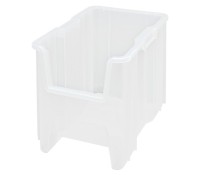 Quantum QGH800CL Clear View Giant Stack Container | Heavy-Duty Plastic Bin