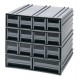 Quantum QIC-12123 Interlocking Drawer Storage Cabinets