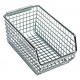 Quantum Wire Mesh Small Part Storage Bins - QMB520C