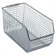 Quantum Wire Mesh Small Part Storage Bins - QMB530C