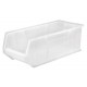 Quantum Super-Sized Clear Plastic Storage Parts Bins - QUS951CL