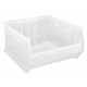 Quantum Super-Sized Plastic Storage Parts Bins - QUS957CL