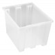 Quantum Stack-Nest Clear Plastic Storage Containers - SNT190CL