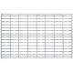 Quantum WLP-3048C Chrome Wire Louvered Panels 