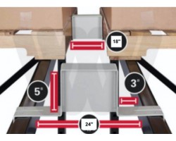 WorldStop 24 Inch Double Stop Flue Spacer 