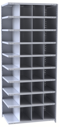 Hallowell 5527 Hi-Tech Bin Storage Shelving