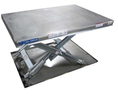 Lift Products Stainless - Galvanized Guardian Series Lift Table