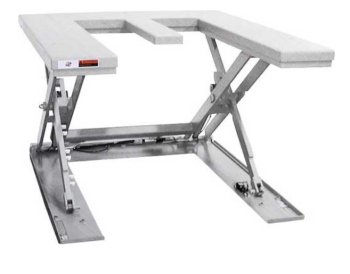 Lift Products Stainless E-Lift Low Profile Table