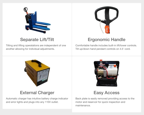 Lift Products MMTL-10E Battery Powered Maxx-Mobile Tilt 