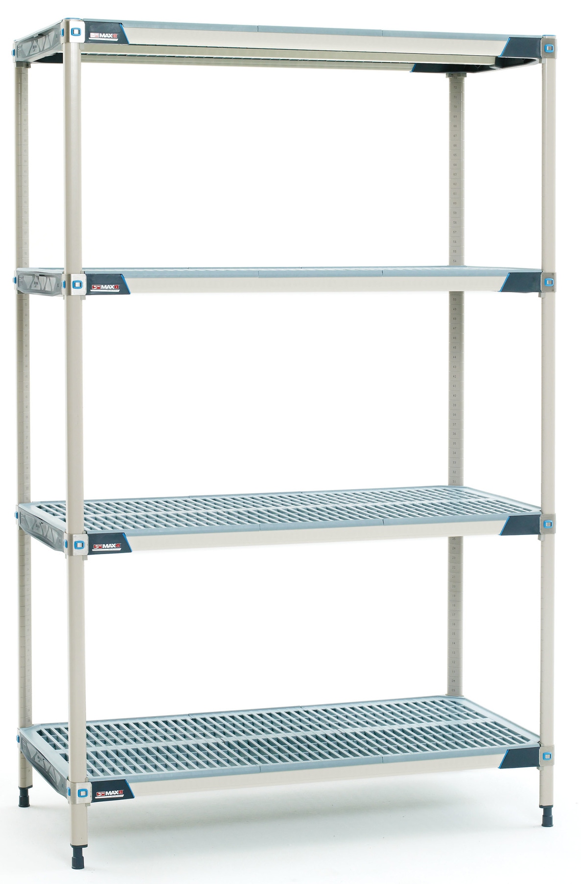 Metro 4-Shelf MetroMax Open Grid Polymer Shelving Units