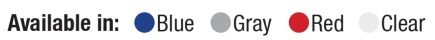 Quantum COV91000 Snap on Dividable Grid Container Cover