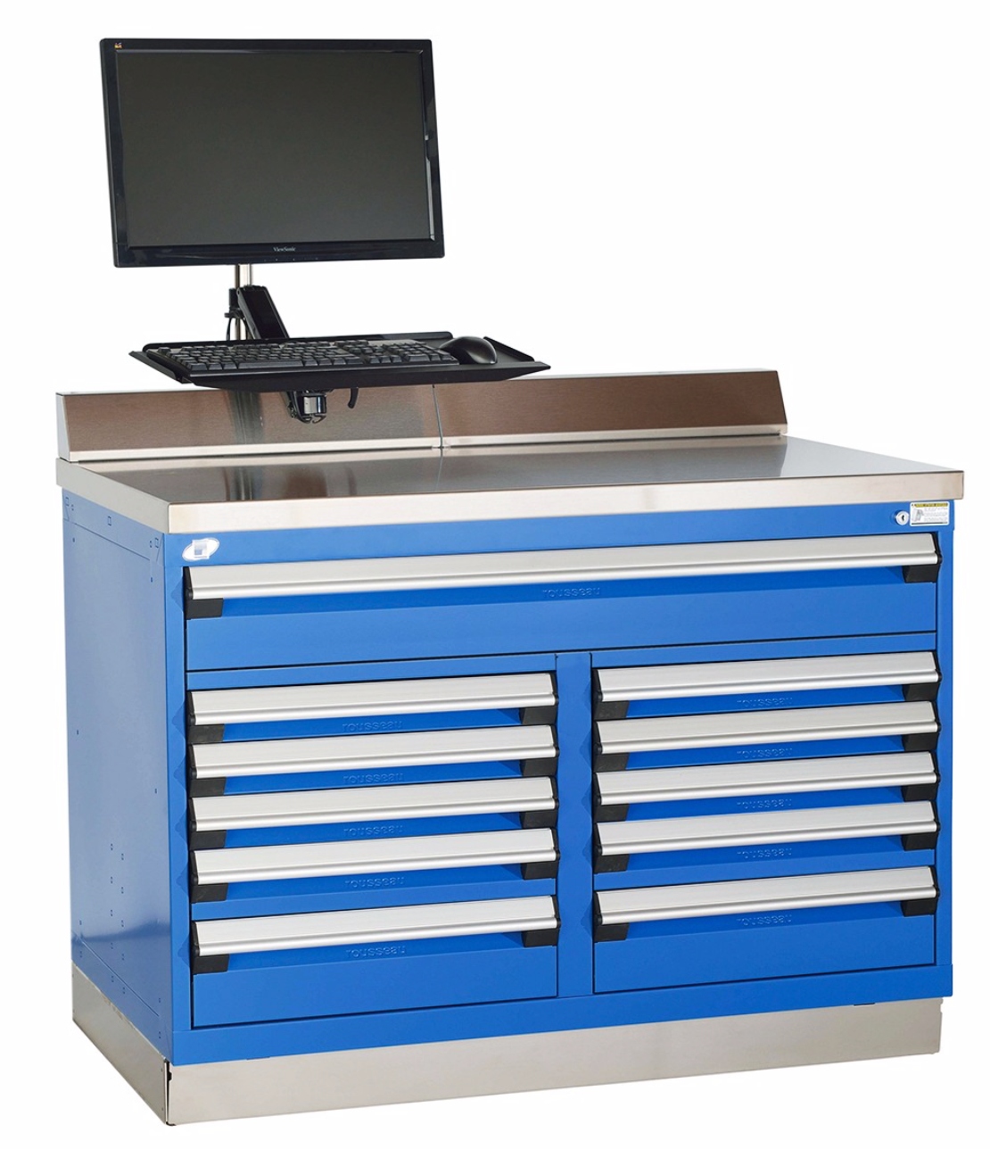 Rousseau R Specialized Counter Height Work Center