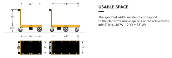 Rousseau CP-1EE0001 R-Go Motorized Platform