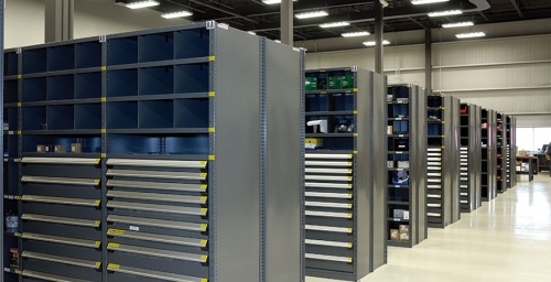 Rousseau 42x24 Modular Drawer Shelving